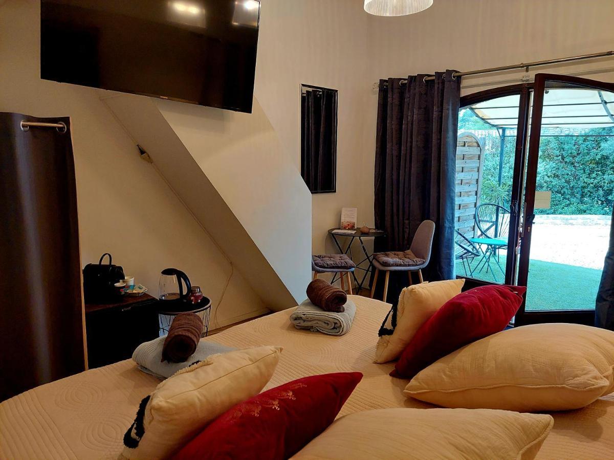 Les Jardins D'Eleusis Bed & Breakfast Murs  Ngoại thất bức ảnh